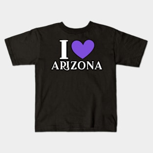 I Love Arizona State Kids T-Shirt